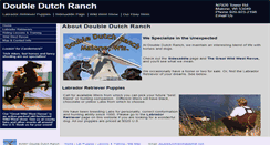 Desktop Screenshot of doubledutchranch.net